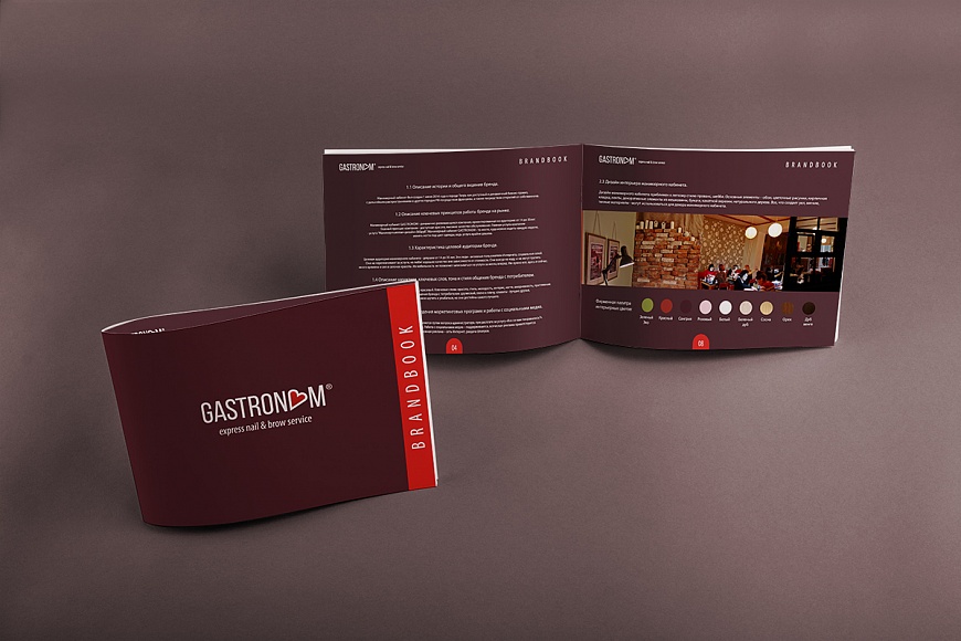Брендбук Gastronom